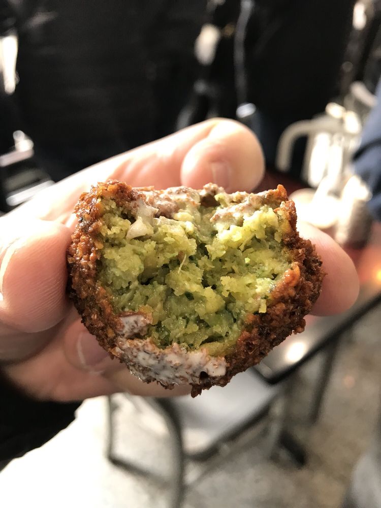 Falafel Sandwich at Oasis