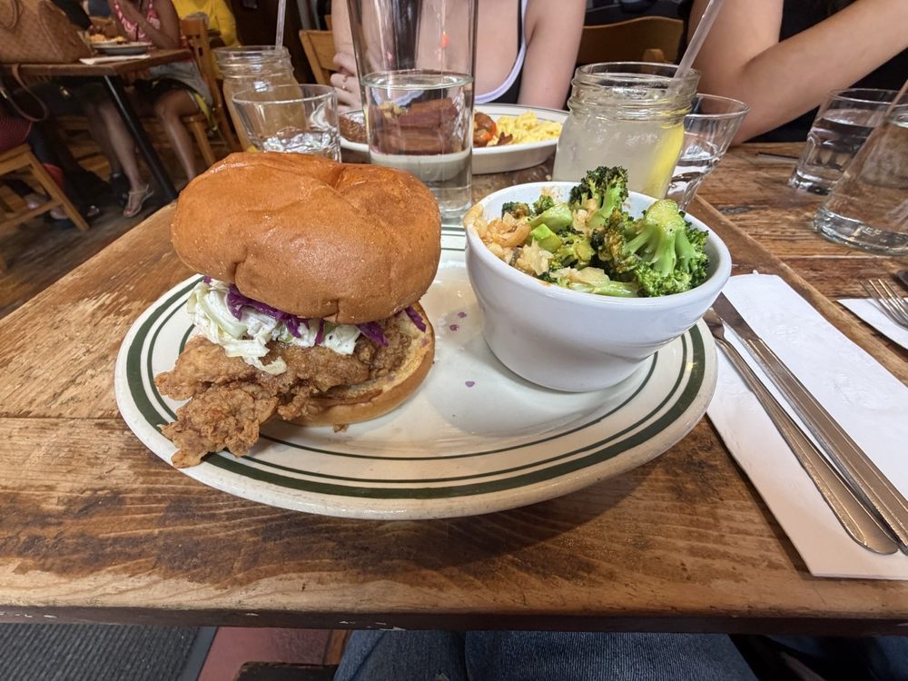 The Best Chicken Sandwich Anywhere at Peaches HotHouse
