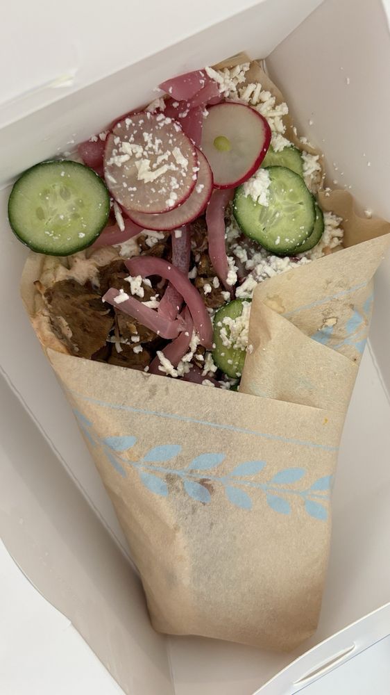 Lamb Sandwich at Souvla