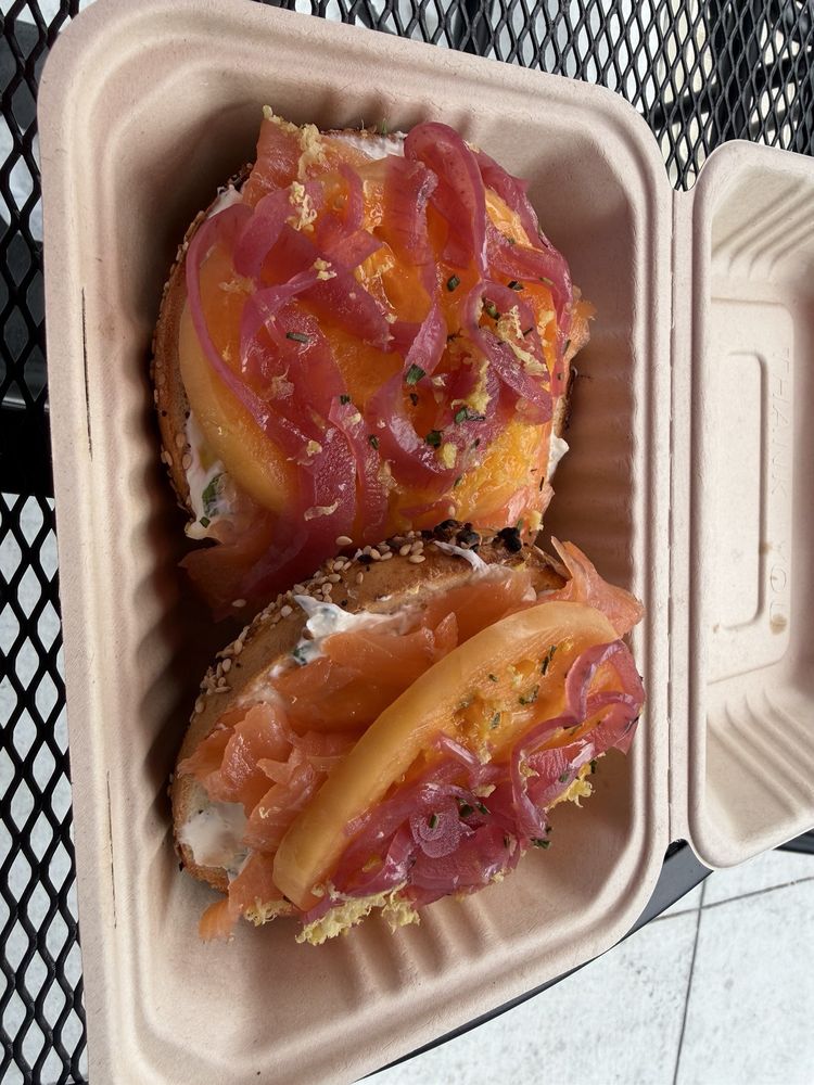 Lox and Loaded at Bageletto