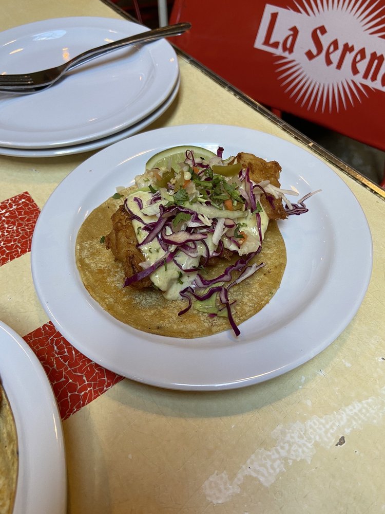 Baja Crispy Fish Taco at Tacombi Williamsburg