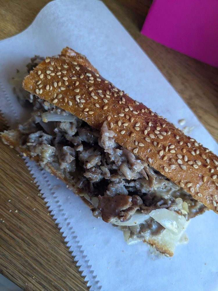 Cheesesteak at Danny & Coop's