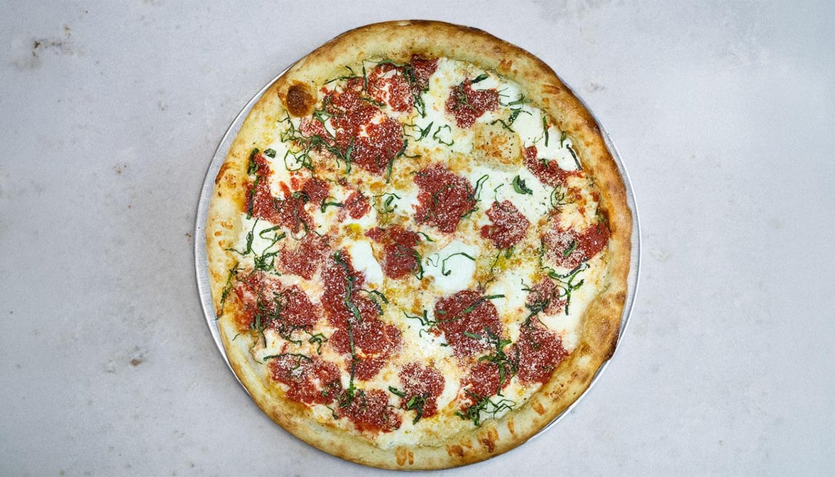 Margherita (V) - 18" at Slice of Homage Pizza