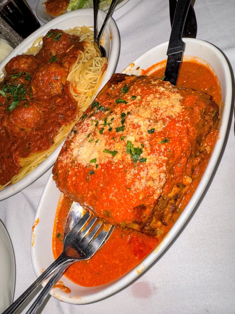 Lasagna (family style) at Carmine's