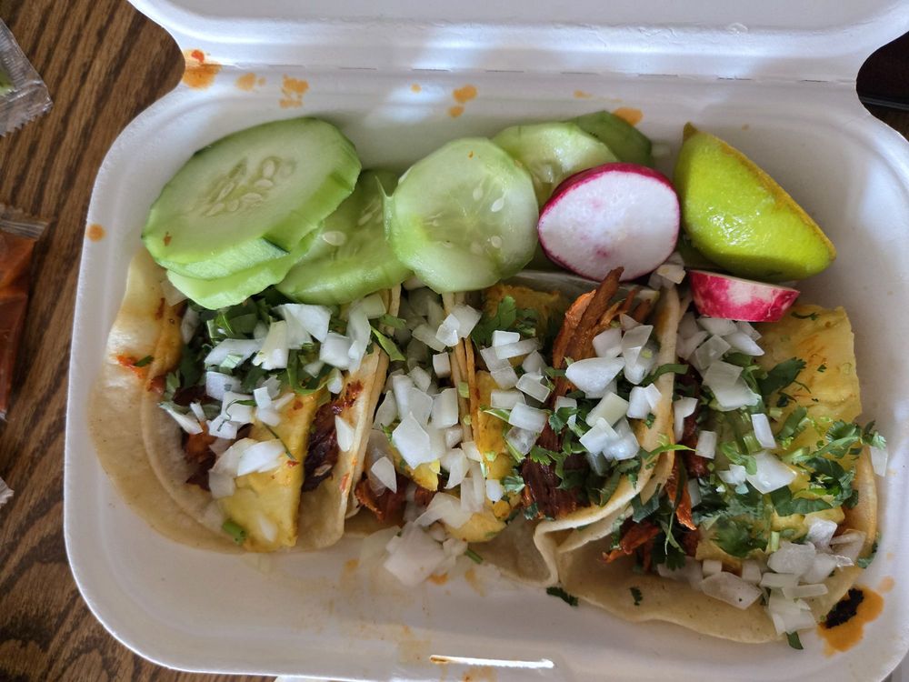 Taco Al Pastor at Taco Mix