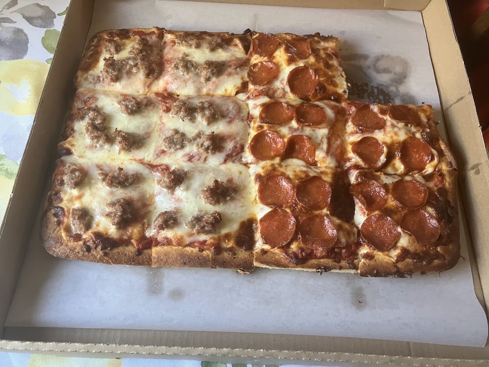 Sicilian Deep Dish 18" x 13" at Pizza Maria
