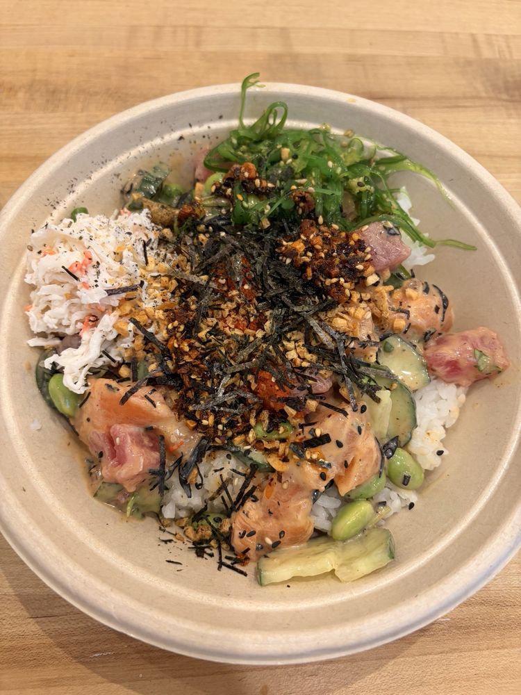 Poke Bowl - Regular (2 Proteins) at Pokeworks