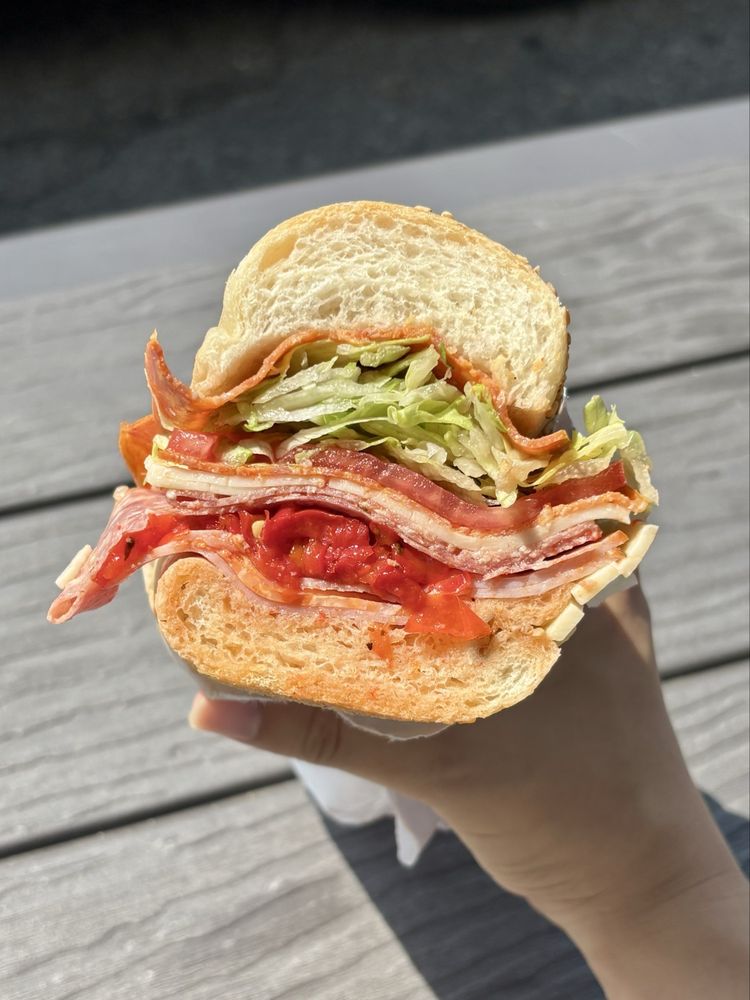 Classic Italian Sub (half) at Defonte's Sandwich Shop