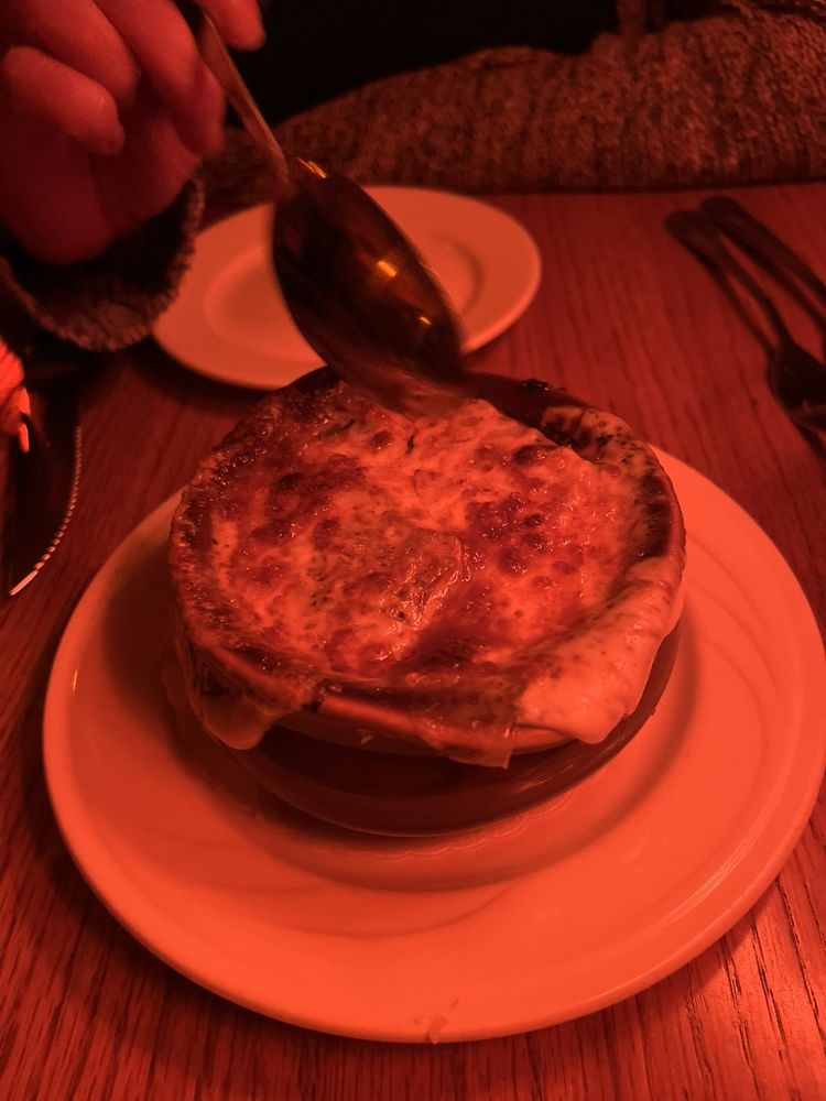 French Onion Soup at Brazen Head