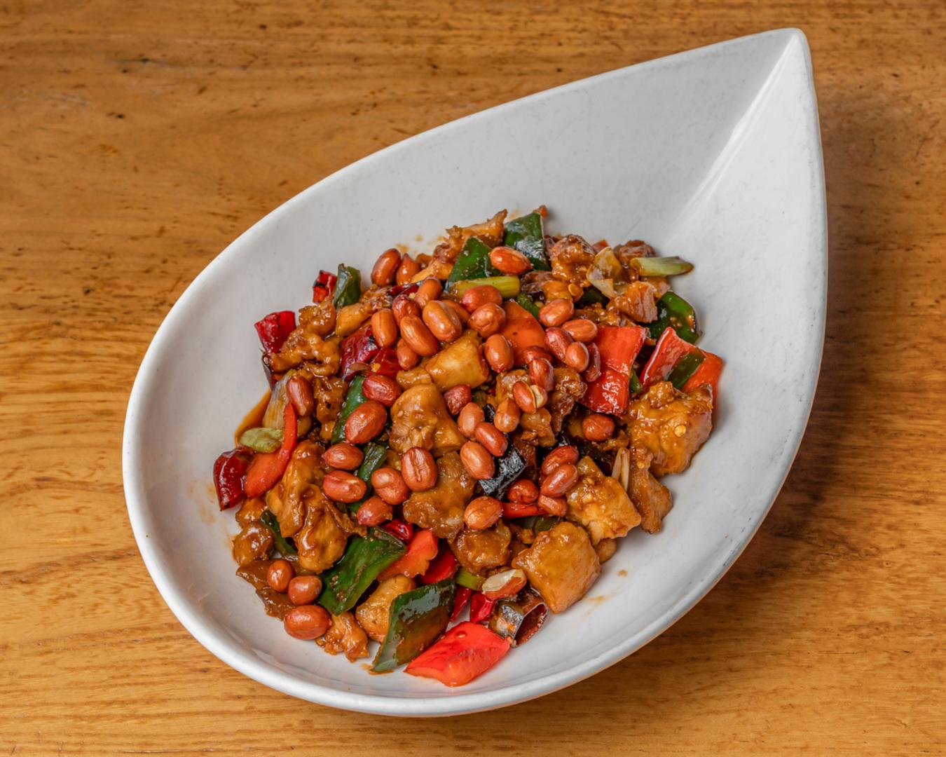 House Famous Kung Pao "Firecracker" Chicken at China Live