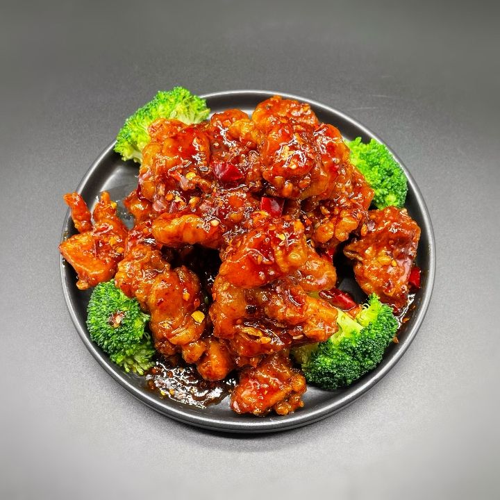 45 General Tso's Chicken 左宗棠鸡 at Home Eat 汉家宴 - Milpitas