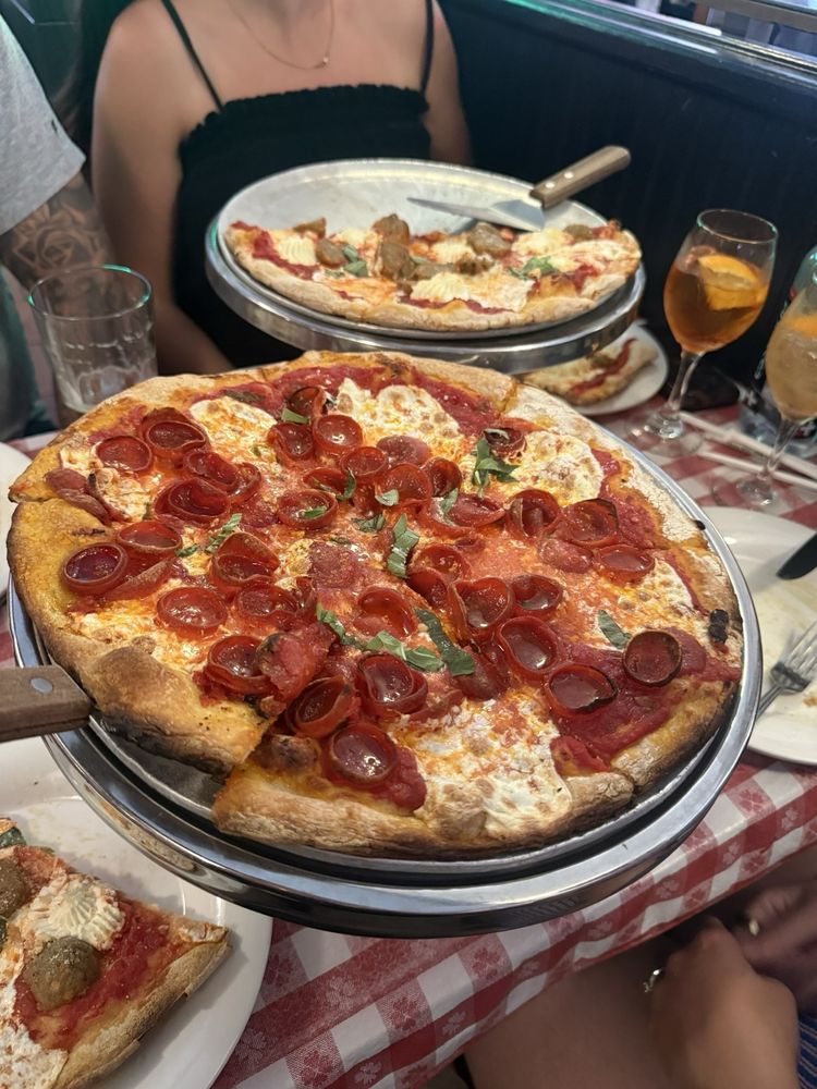 Rustic Double Pepperoni at Lombardi's