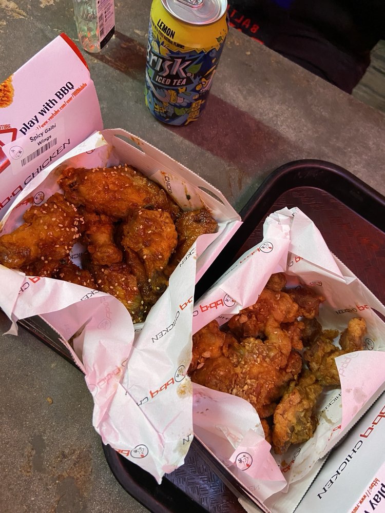 Golden Original Half Chicken at bb.q Chicken NY K-Town